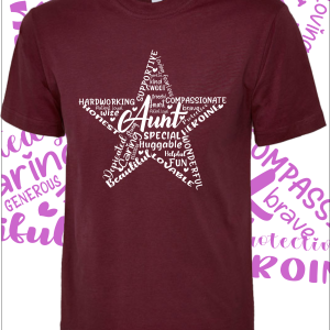 Aunt star  T-Shirt – Various colours