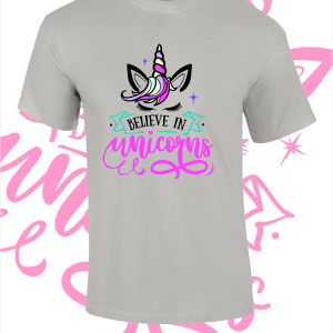 Believe in Unicorns  T-Shirt – Various colours