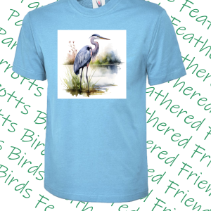 Blue Heron-T Shirt – Various colours