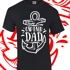 Captain DAD T-Shirt – Various colours