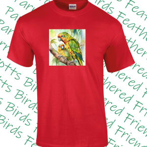 Conure parrot-T Shirt – Various colours