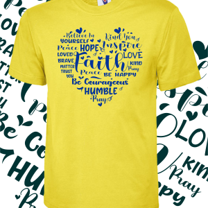 Faith-T Shirt – Various colours