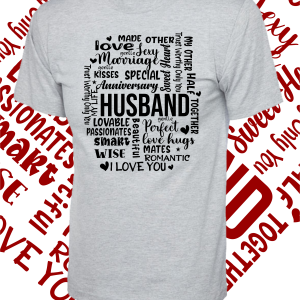 Husband-T Shirt – Various colours