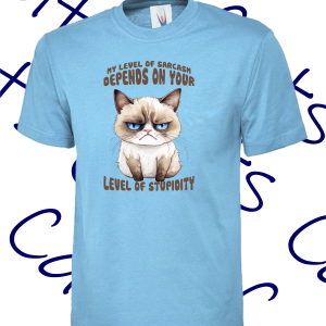 My level of sarcasm -T Shirt – Various colours